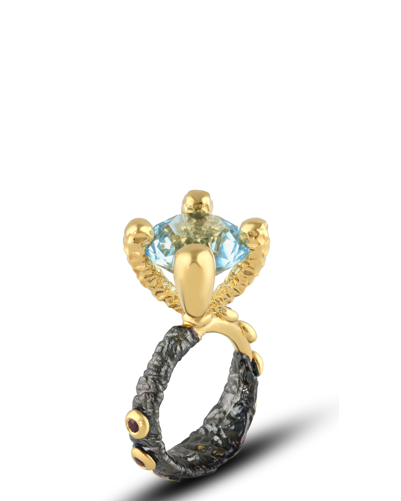 DANCE OF FLOWERS LARGE RING