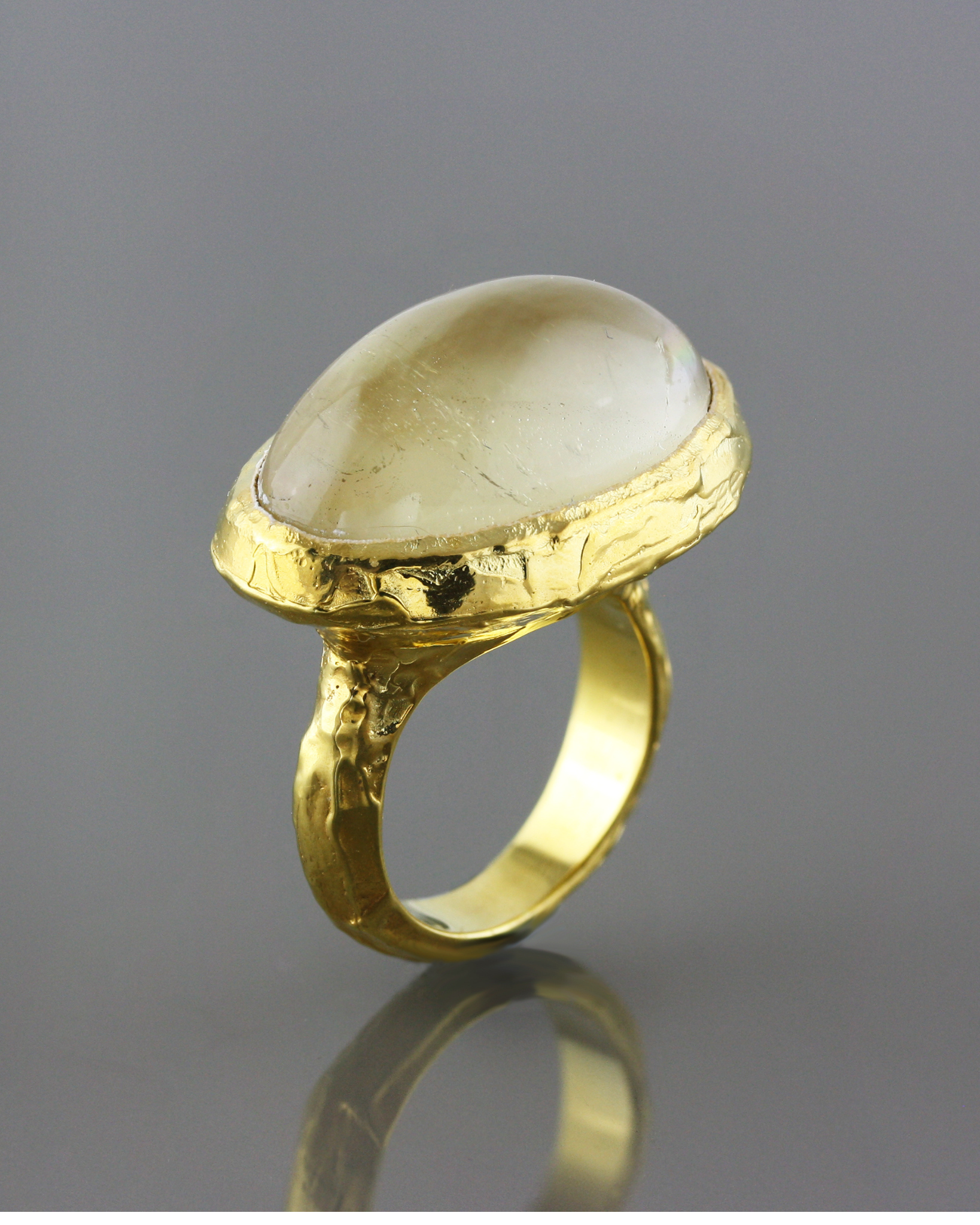 DUNE ring citrine
