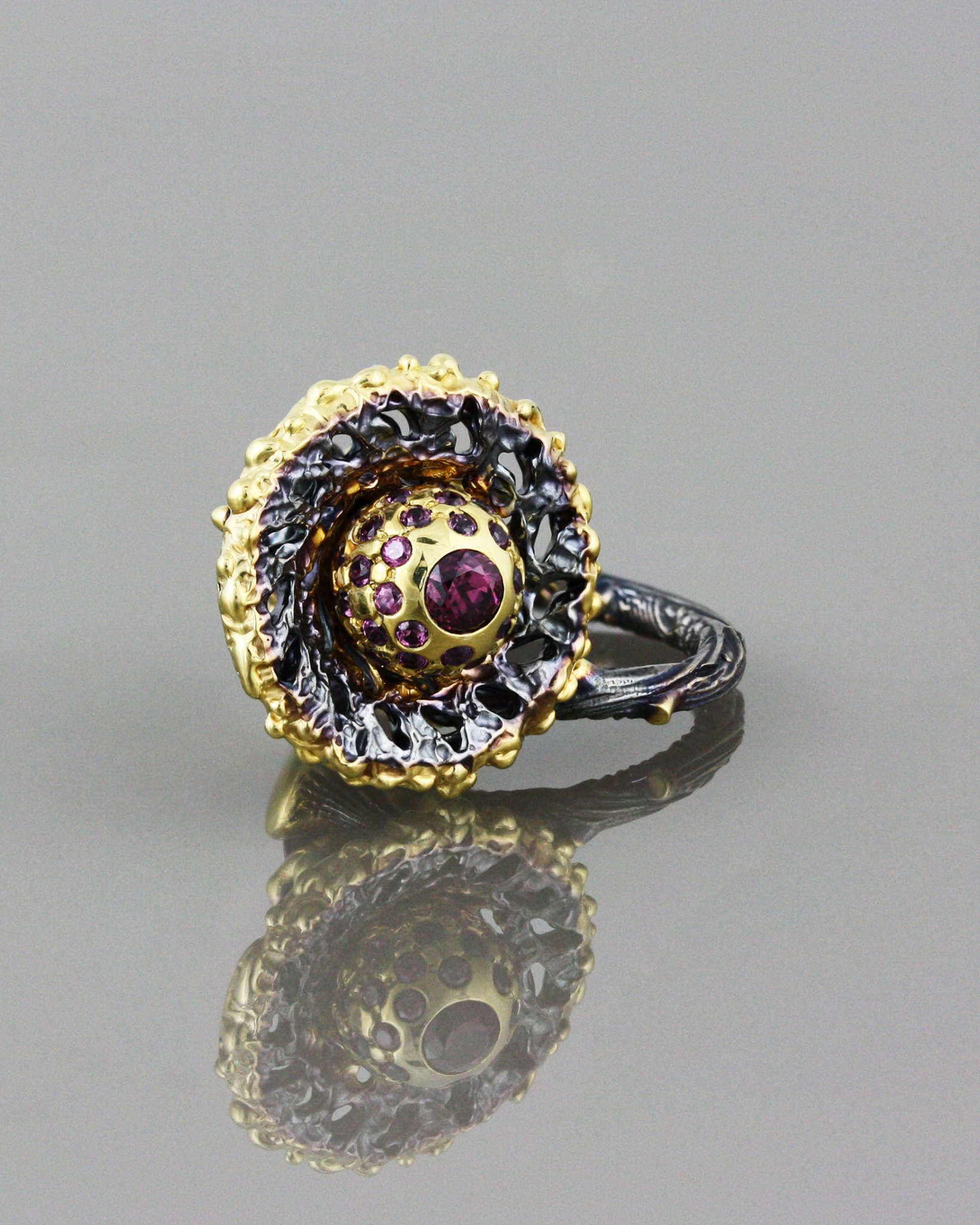 Gorgeous flower ring small