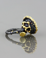 Gorgeous flower ring small