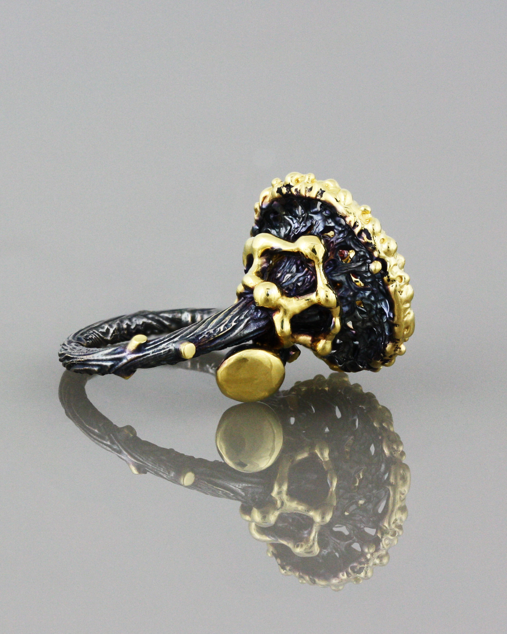 Gorgeous flower ring small